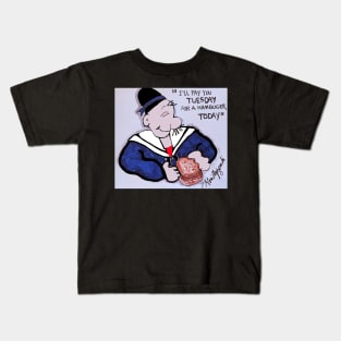 J. Wellington Wimpy I'll gladly pay you Tuesday for a hamburger today Kids T-Shirt